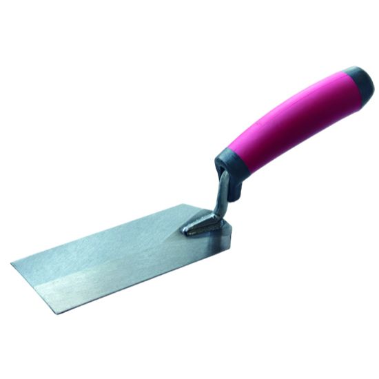 V-Notch Margin Trowel with Soft Grip Handle