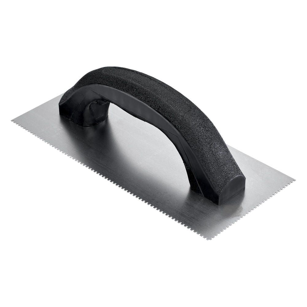 Square-Notch Trowel with Plastic Handle