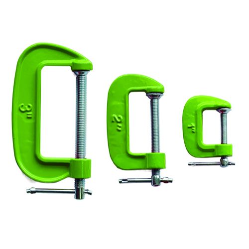 3 Pieces C-Clamp Set