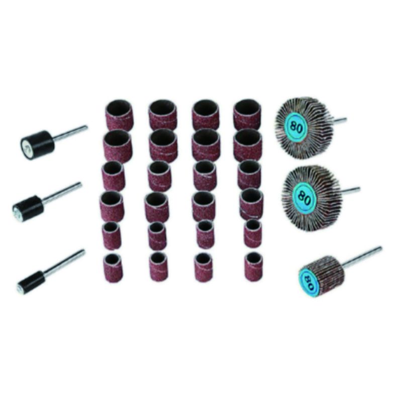 30 Pieces Drill Press Sanding Drum Kit