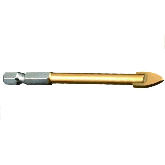Hex Quick Change Shank Glass Drill Bit