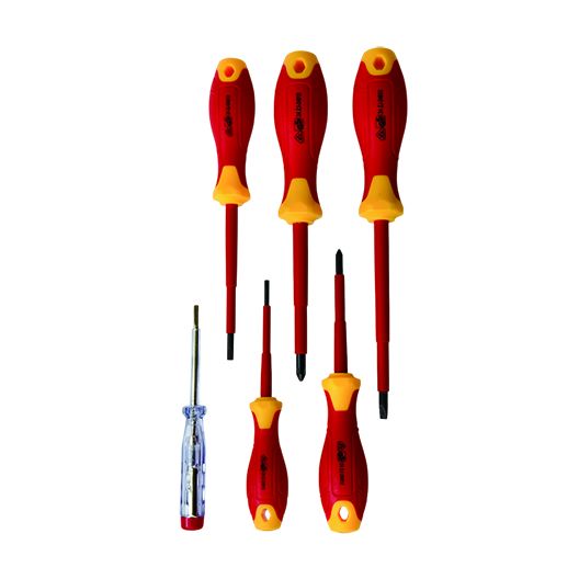 6 Pieces Insulated Screwdriver Set