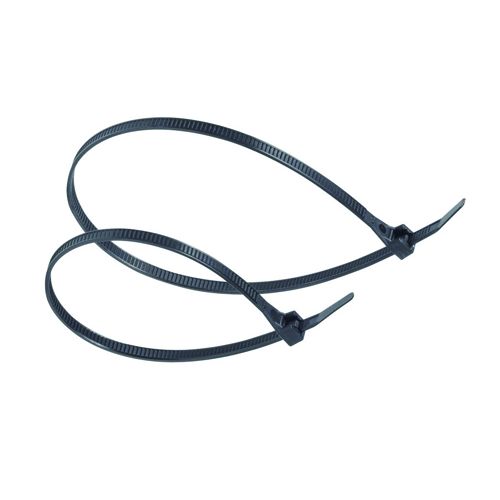 Black Self-locking Nylon Cable Tie Set