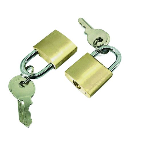2 Pack Brass Padlocks