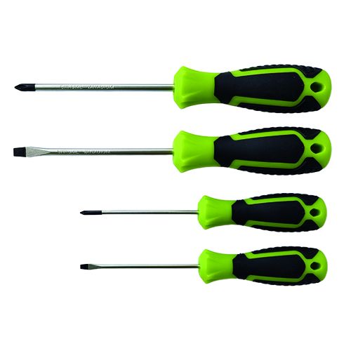 4 Pieces CRV Screwdriver Set