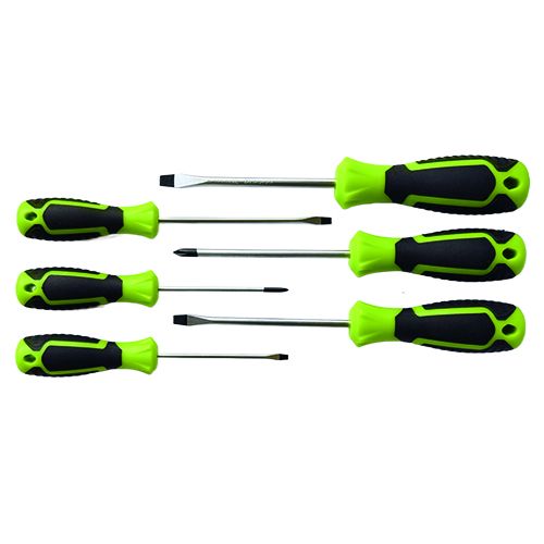 6 Pieces CRV Screwdriver Set