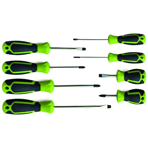 8 Pieces CRV Screwdriver Set