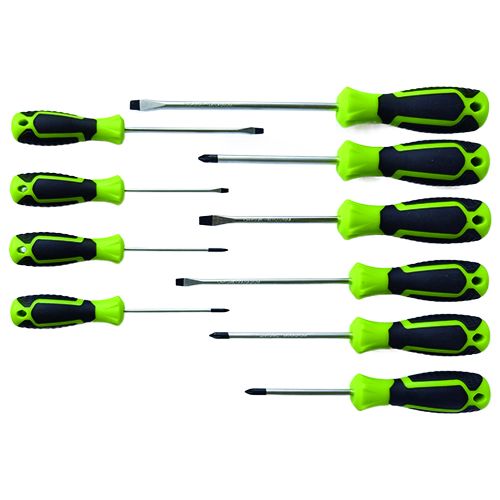 10 Pieces CRV Screwdriver Set